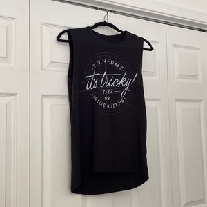 Run DMC black tank top